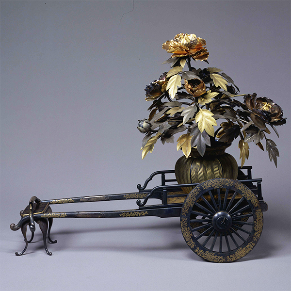 Image of "Flower Cart, Edo period, 19th century"