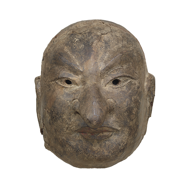 Image of "Gigaku Mask: Suikojū (Retainer of a Drunken Persian King), Nara period, 8th century (Gift of Mr. Mitsui Takahiro)"