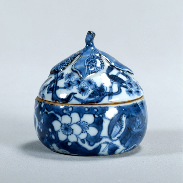 Image of "Incense Container Shaped Like an Eggplant, Jingdezhen ware, China, Ming dynasty, 17th century (Gift of Mr. Hirota Matsushige)"