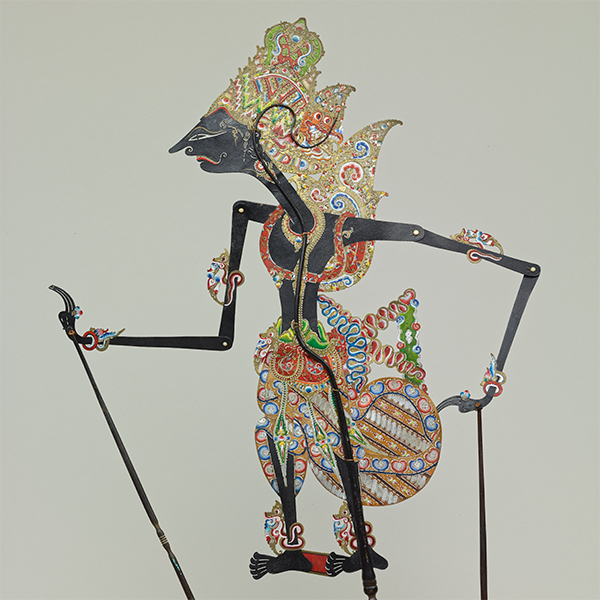 Image of "Wayang Kulit: Prabu Kresna, Second half of the 20th century (Gift of Mr. Taeda Tsuyoshi)"