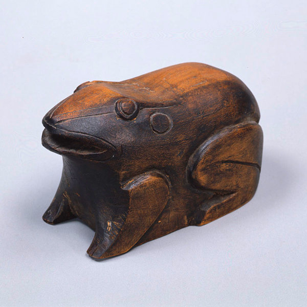 Image of "Frog, Joseon dynasty, 19th century (Gift of Mr. Tsukagoshi Masa'aki)"