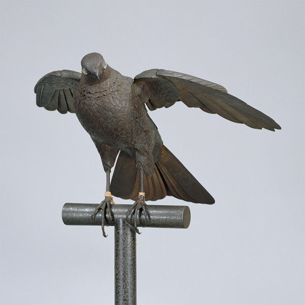 Image of "Articulated Hawk, By Myōchin Kiyoharu, Edo period, 18th–19th century"