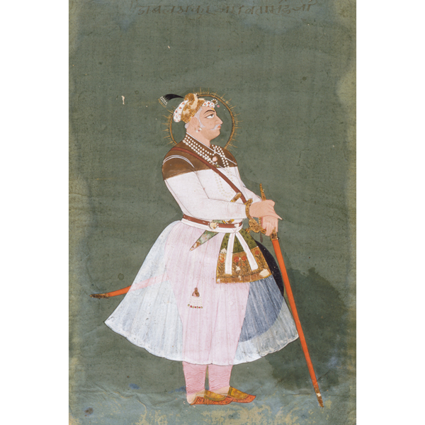『マールワール王ジャスワント・シング立像マールワール派　インド　18世紀末』の画像