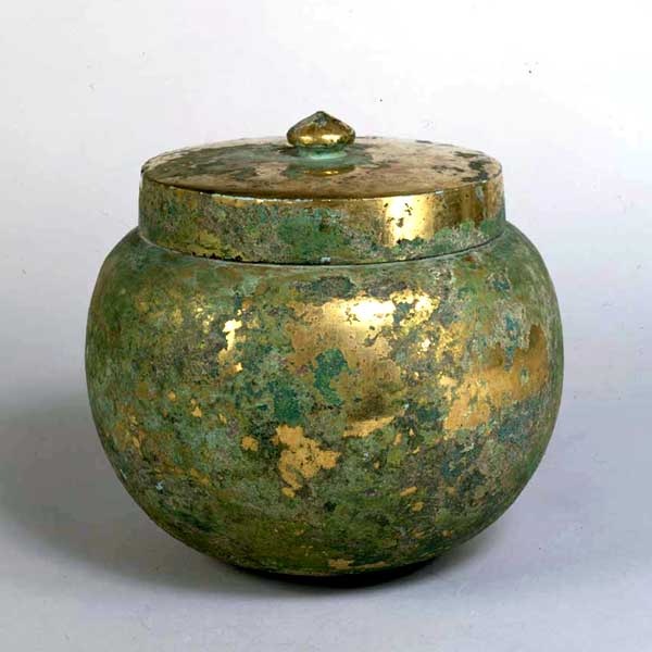 Image of "Cinerary UrnFound in Katsuragi City, Nara, Nara period, 8th century (Important Cultural Property)"