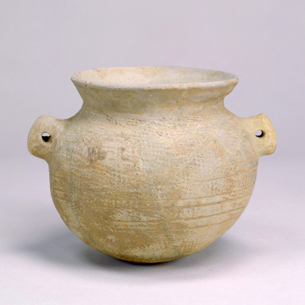 Image of "Short-necked Jar with HandlesKofun period, 4th-5th century"