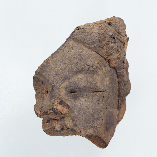 Image of "Sculpture Fragments, Found at Tachibanadera Temple, Nara, Asuka period, 7th century"