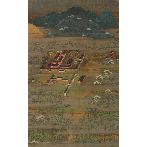 Image of "Kasuga Shrine Mandala, Kamakura period, 13th century"