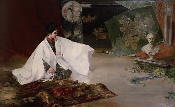 『形見の直垂（虫干）川村清雄筆　明治32～44年(1899～1911)』の画像