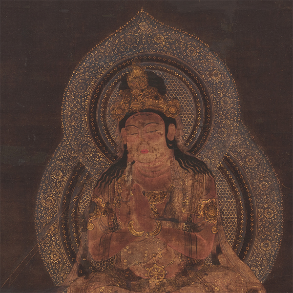 『国宝　普賢菩薩像（部分）平安時代・12世紀鳥取・豊乗寺蔵』の画像