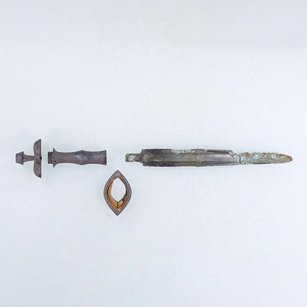 Image of "Bronze Dagger, Found in Ochon-ri, Pyongyang, Korea, Early Iron Age, 2nd century BC"