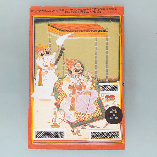 Image of "Maharaja Bhim Singh, By the Bundi school, India, Early 19th century"