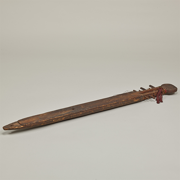 Image of "Five-Stringed Harp, Sakhalin Ainu, 19th century (Gift of Mr. Tokugawa Yorisada)"