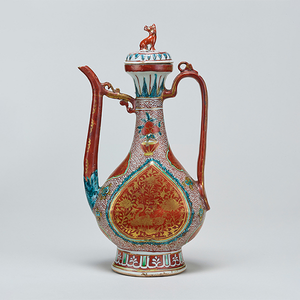 Image of "Water Pitcher, Jingdezhen ware, China, Ming dynasty, 16th century (Gift of Mr. Sakamoto Gorō, Important Art Object)"