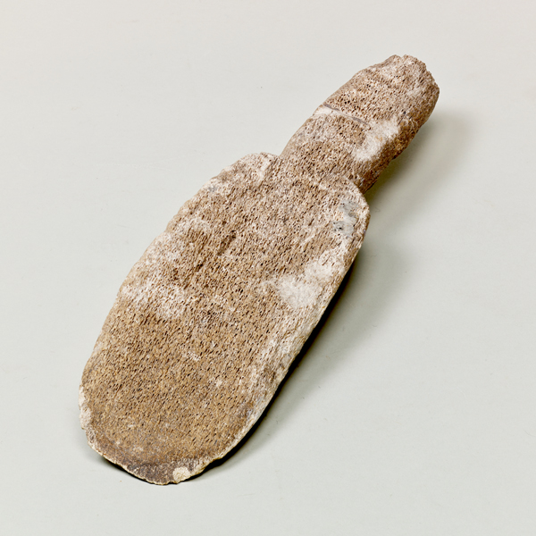 Image of "Spade, Whale bone, Found in Muroran City, Hokkaido, Epi-Jōmon period, 2nd–1st century BC"