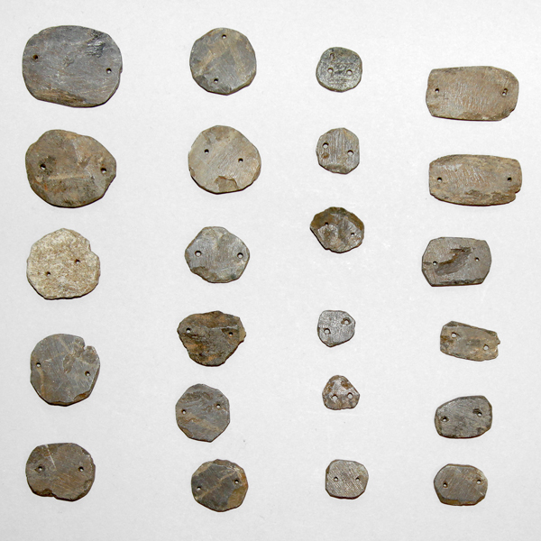 Image of "Disks with Two PerforationsFound at the Inoko Site, Ibaraki, Kofun period, 5th–6th century (Gift of Mr.Kimura Kiichi)"