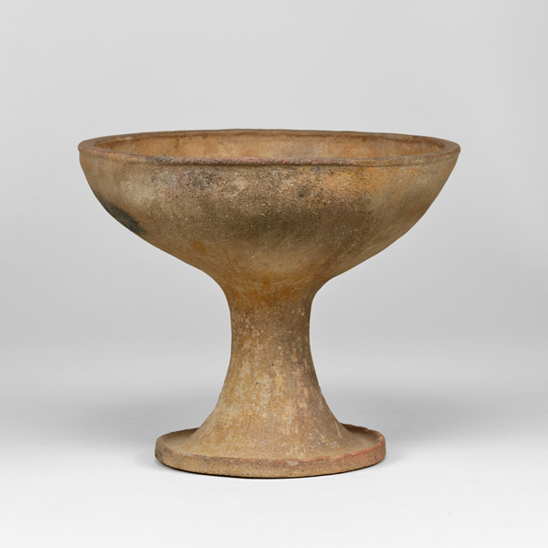 Image of "Footed Vessel, Found at the Funahashi Site, Osaka, Yayoi period, 2nd–1st century BC (Gif of Mr. Tamura Atsumasa)"