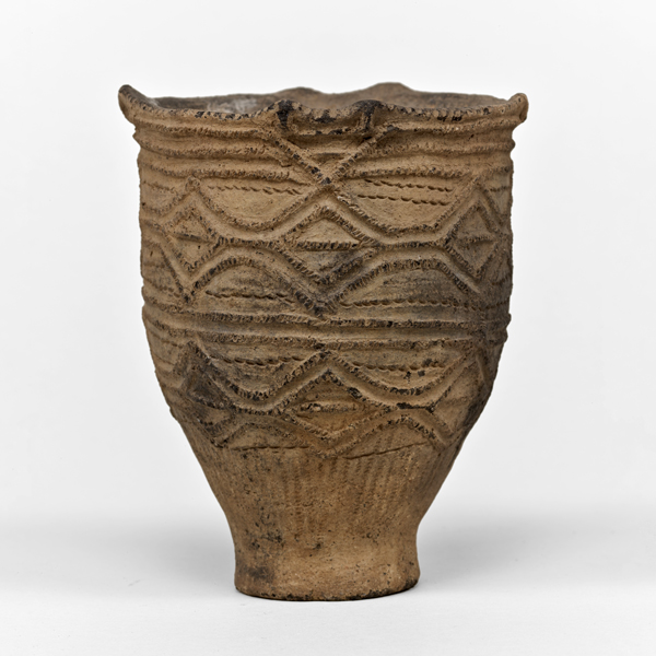 Image of "Deep Vessel, Found in Ebetsu City, Hokkaido, Epi-Jōmon period, 1st–3rd century"