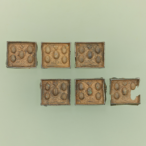 『茘枝文帯金具　中国　宋時代　11～13世紀』の画像