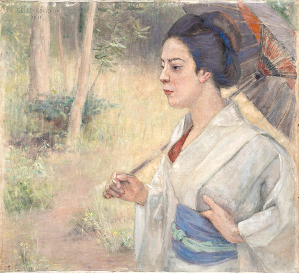 『逍遥　黒田清輝筆　明治28年(1895)』の画像