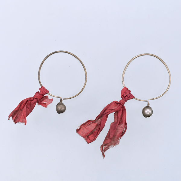 Image of "Earrings, Hokkaido Ainu (Abuta), 19th century"