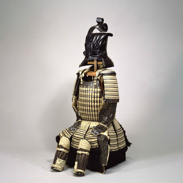 Image of "Armor (Gusoku) with a Two-Piece Cuirass and White Lacing, Edo period, 17th century (Gift of Mr. Tokugawa Yoshihiro)"