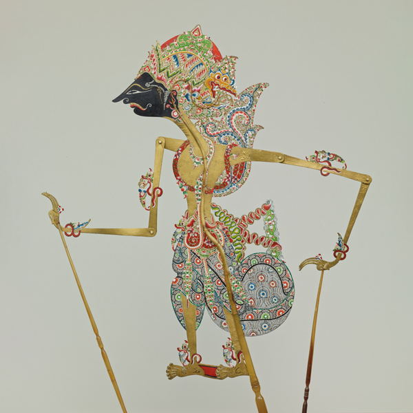 Image of "Wayang Kulit: Adipati Karna, Central Java, Indonesia, Second half of the 20th century (Gift of Mr. Taeda Tsuyoshi)"