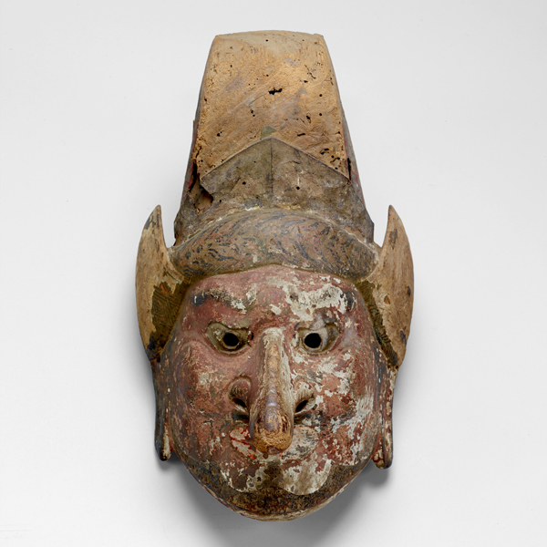 Image of "Gigaku Mask: Suiko-ōAsuka–Nara period, 8th century (National Treasure)"