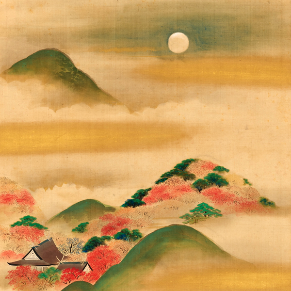 Image of "The Tatsuta River (detail), By Kanō Tanshin, Edo period, 19th century"