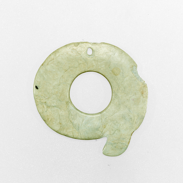 Image of "Stone Object Shaped Like a Japanese CharacterFound in Niigata City, Niigata, Jōmon period, 4000–2000 BC"