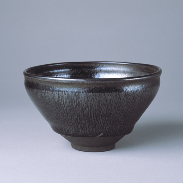 『禾目天目中国・建窯　南宋時代・12～13世紀　広田松繁氏寄贈』の画像