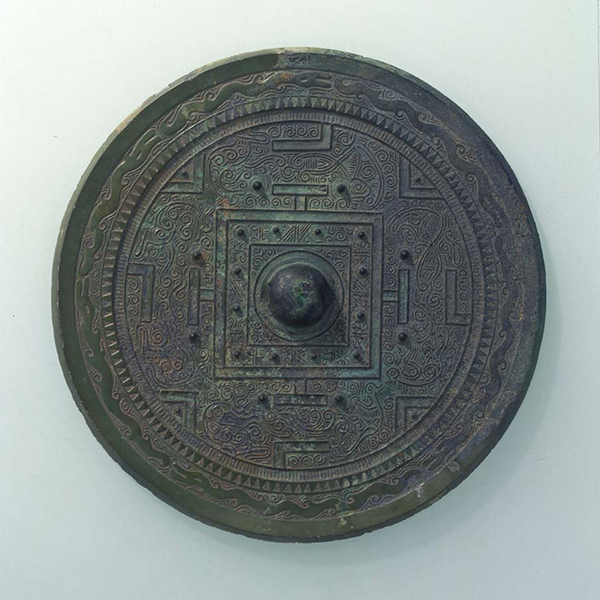 『重要文化財　方格規矩獣文鏡奈良県河合町 佐味田宝塚古墳出土　古墳時代・4～5世紀』の画像