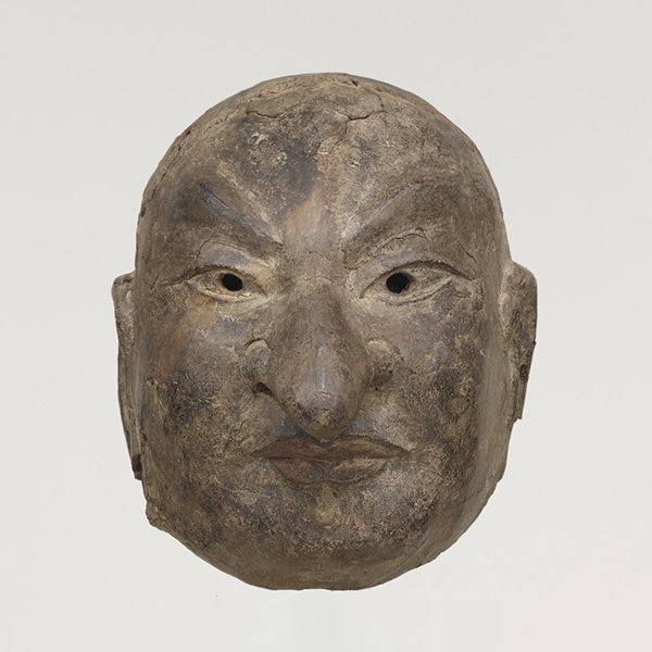 Image of "Gigaku Mask: Suikojū ("Retainer of a Drunken King of the Western Regions") Nara period, 8th century (Gift of Mr. Mitsui Takahiro)"