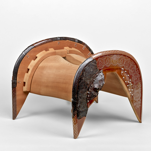 『鞍金具（部分）栃木県足利市 足利公園麓古墳出土　古墳時代・6～7世紀　小川幸三郎氏寄贈』の画像