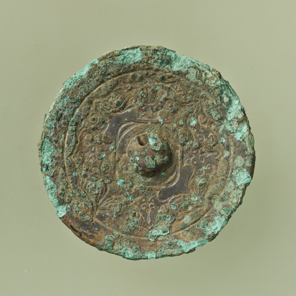 『夔鳳鏡長崎県対馬市 大将軍山古墳出土　古墳時代・4～5世紀』の画像