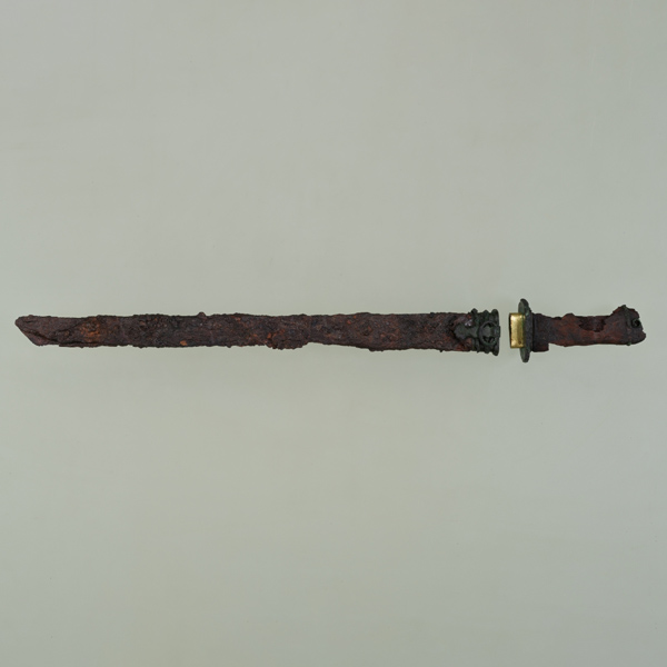 『方頭大刀奈良県桜井市出土　奈良時代・8世紀　山本護已津氏・岡部義雄氏寄贈』の画像