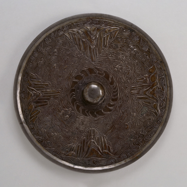 Image of "Mirror with Sea and Islands （N-74） Nara period, 8th century (National Treasure)"