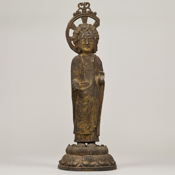 『重要文化財　如来立像法隆寺献納宝物　飛鳥時代・7世紀』の画像