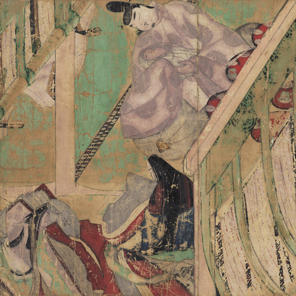 『国宝　源氏物語絵巻　柏木三（部分）平安時代・12世紀愛知・徳川美術館蔵©徳川美術館イメージアーカイブ/DNPartcom』の画像