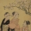 <i>Beauties Viewing Cherry Blossom</i>, <br /> By Kitagawa Utamaro, Edo period, 18th century<br /> on exhibit from March 25 to April 20, 2014
