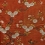 <i>Kosode</i> (Garment with Small Wrist Openings),<br /> Double cherry blossoms, horsetail, dandelion and swallow design on red figured satin ground, Edo period, 19th century<br /> on exhibit until April 20, 2014