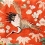 <i>Uchikake (Outer garment), Pine, bamboo, plum, crane, and tortoise design on red figured satin ground</i>, <br />Edo period - Meiji era, 19th century (Gift of Mr. Furuya Keiji, Mrs. Taniguchi Hasue, and Mr. Furuya Eiji)