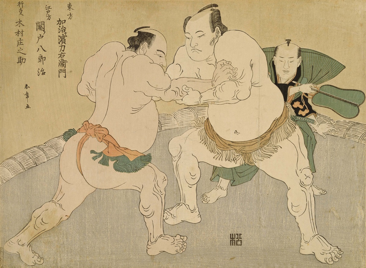 江戸時代の相撲浮世絵